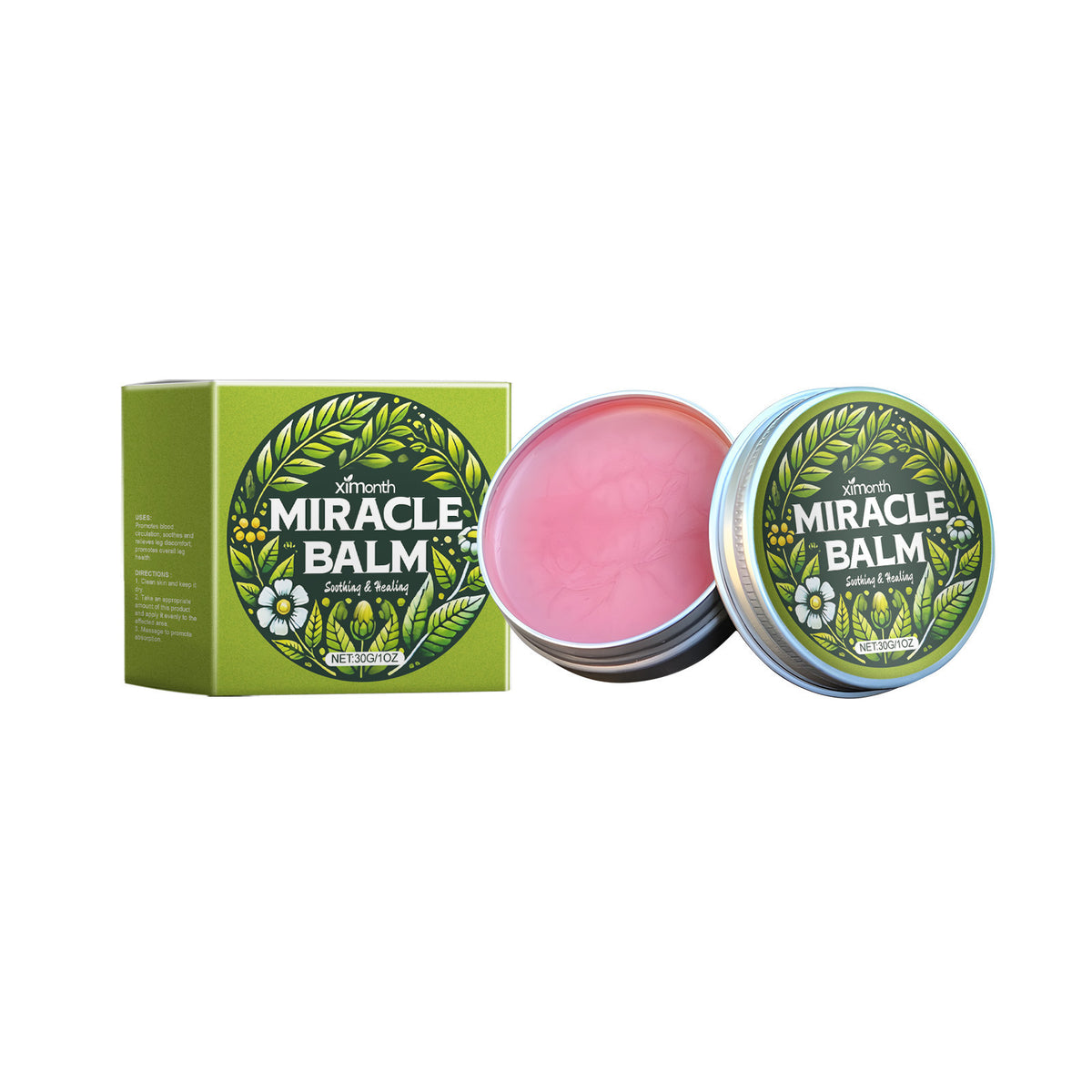 Gentle and soothing anti-cracking moisturizing cream for legs